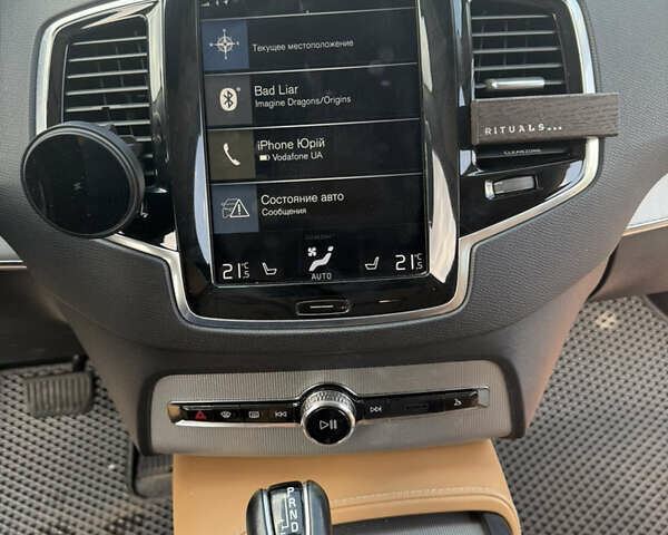 Сірий Вольво ХС90, об'ємом двигуна 1.97 л та пробігом 210 тис. км за 29900 $, фото 12 на Automoto.ua