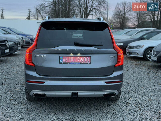 Сірий Вольво ХС90, об'ємом двигуна 1.97 л та пробігом 163 тис. км за 26500 $, фото 4 на Automoto.ua