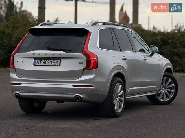 Вольво ХС90 2016 в Кривом Роге на Automoto.ua Серый Вольво ХС90, объемом двигателя 1.97 л и пробегом 99 тыс. км за 25999 $, фото 16 на Automoto.ua