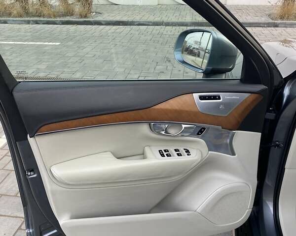 Серый Вольво ХС90, объемом двигателя 1.97 л и пробегом 234 тыс. км за 22999 $, фото 19 на Automoto.ua