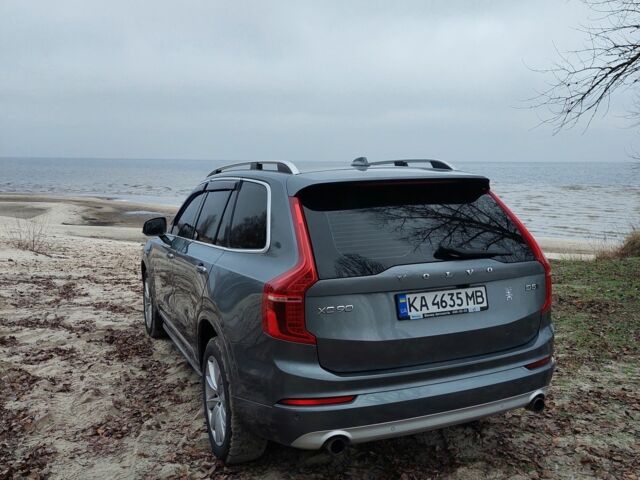 Серый Вольво ХС90, объемом двигателя 2 л и пробегом 304 тыс. км за 25500 $, фото 6 на Automoto.ua