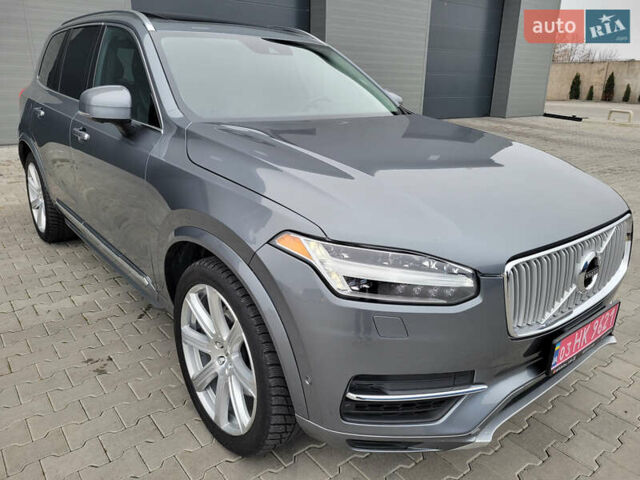Серый Вольво ХС90, объемом двигателя 1.97 л и пробегом 180 тыс. км за 32000 $, фото 2 на Automoto.ua