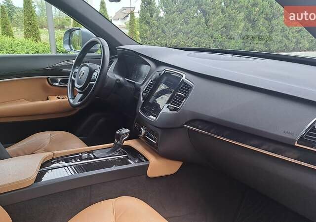 Серый Вольво ХС90, объемом двигателя 1.97 л и пробегом 184 тыс. км за 23900 $, фото 59 на Automoto.ua