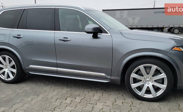 Серый Вольво ХС90, объемом двигателя 1.97 л и пробегом 180 тыс. км за 32000 $, фото 13 на Automoto.ua