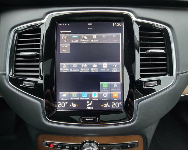 Серый Вольво ХС90, объемом двигателя 1.97 л и пробегом 180 тыс. км за 32000 $, фото 25 на Automoto.ua