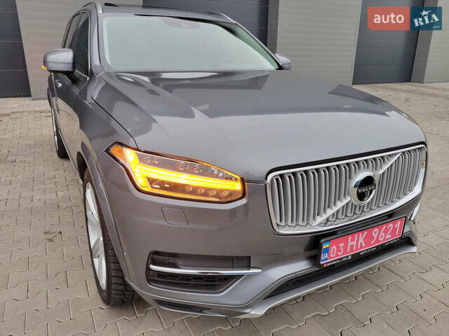 Серый Вольво ХС90, объемом двигателя 1.97 л и пробегом 180 тыс. км за 32000 $, фото 3 на Automoto.ua