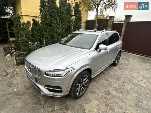 Серый Вольво ХС90, объемом двигателя 2 л и пробегом 34 тыс. км за 25500 $, фото 10 на Automoto.ua