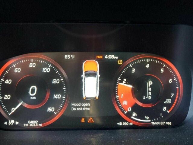 Серый Вольво ХС90, объемом двигателя 2 л и пробегом 64 тыс. км за 9000 $, фото 8 на Automoto.ua