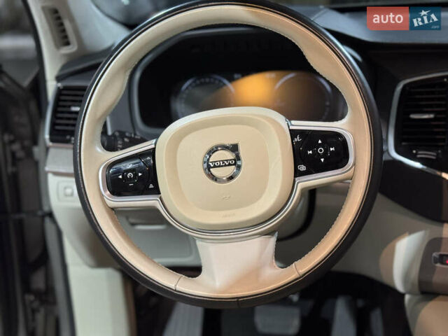 Серый Вольво ХС90, объемом двигателя 2 л и пробегом 93 тыс. км за 49999 $, фото 20 на Automoto.ua