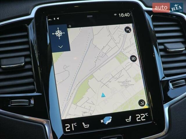 Серый Вольво ХС90, объемом двигателя 1.97 л и пробегом 75 тыс. км за 44999 $, фото 48 на Automoto.ua