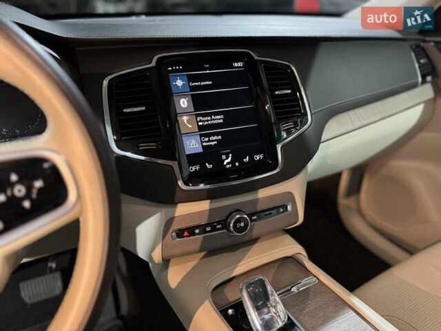 Серый Вольво ХС90, объемом двигателя 2 л и пробегом 93 тыс. км за 49999 $, фото 22 на Automoto.ua