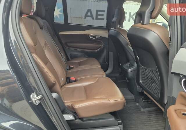 Сірий Вольво ХС90, об'ємом двигуна 1.97 л та пробігом 150 тис. км за 38500 $, фото 16 на Automoto.ua