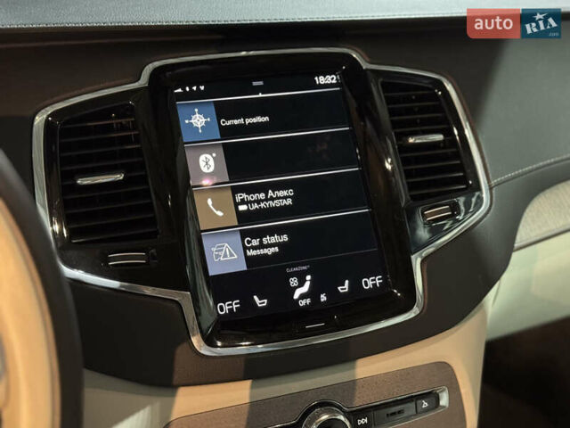 Серый Вольво ХС90, объемом двигателя 2 л и пробегом 93 тыс. км за 49999 $, фото 23 на Automoto.ua