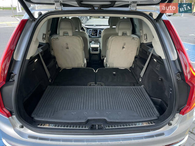 Серый Вольво ХС90, объемом двигателя 1.97 л и пробегом 159 тыс. км за 38999 $, фото 8 на Automoto.ua