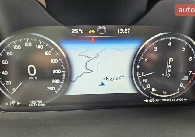 Сірий Вольво ХС90, об'ємом двигуна 1.97 л та пробігом 105 тис. км за 37000 $, фото 19 на Automoto.ua