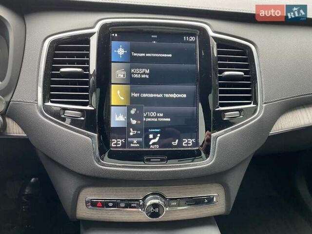 Серый Вольво ХС90, объемом двигателя 1.97 л и пробегом 42 тыс. км за 54000 $, фото 30 на Automoto.ua