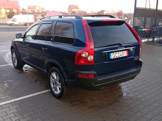 Синий Вольво ХС90, объемом двигателя 2.4 л и пробегом 390 тыс. км за 3700 $, фото 3 на Automoto.ua