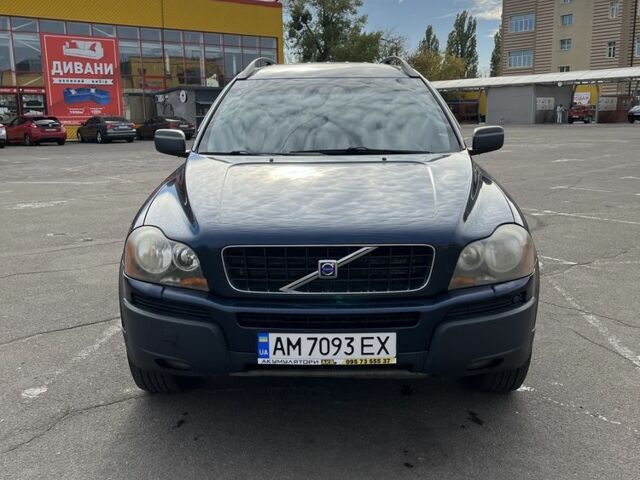 Синий Вольво ХС90, объемом двигателя 2.5 л и пробегом 370 тыс. км за 8200 $, фото 3 на Automoto.ua