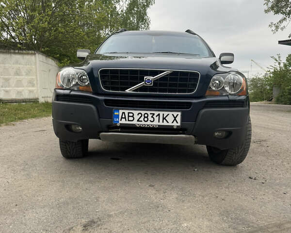 Синий Вольво ХС90, объемом двигателя 2.4 л и пробегом 318 тыс. км за 9200 $, фото 5 на Automoto.ua