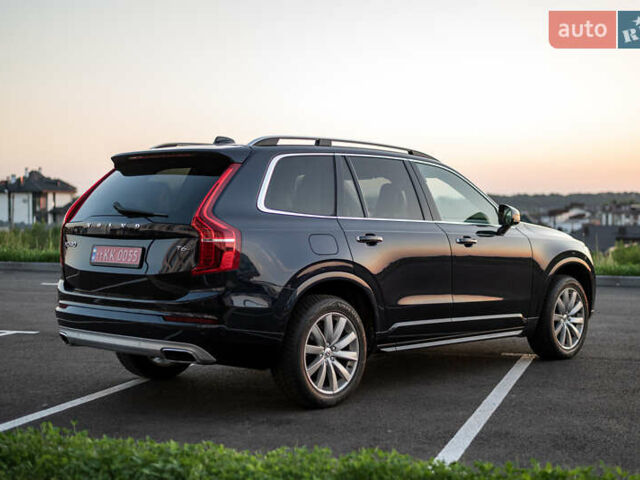 Вольво ХС90 2016 в Ровно на Automoto.ua Синий Вольво ХС90, объемом двигателя 1.97 л и пробегом 210 тыс. км за 23999 $, фото 4 на Automoto.ua