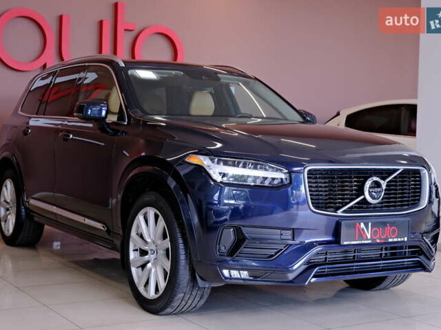 Вольво ХС90 2016 в Одессе на Automoto.ua Синий Вольво ХС90, объемом двигателя 2 л и пробегом 185 тыс. км за 31100 $, фото 6 на Automoto.ua