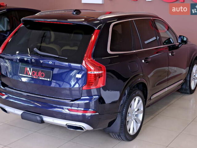 Вольво ХС90 2016 в Одессе на Automoto.ua Синий Вольво ХС90, объемом двигателя 2 л и пробегом 185 тыс. км за 31100 $, фото 22 на Automoto.ua