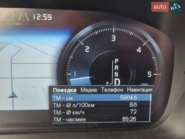 Синий Вольво ХС90, объемом двигателя 1.97 л и пробегом 175 тыс. км за 34900 $, фото 14 на Automoto.ua