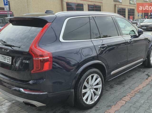 Синий Вольво ХС90, объемом двигателя 1.97 л и пробегом 175 тыс. км за 34900 $, фото 7 на Automoto.ua