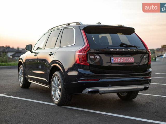 Вольво ХС90 2016 в Ровно на Automoto.ua Синий Вольво ХС90, объемом двигателя 1.97 л и пробегом 210 тыс. км за 23999 $, фото 6 на Automoto.ua