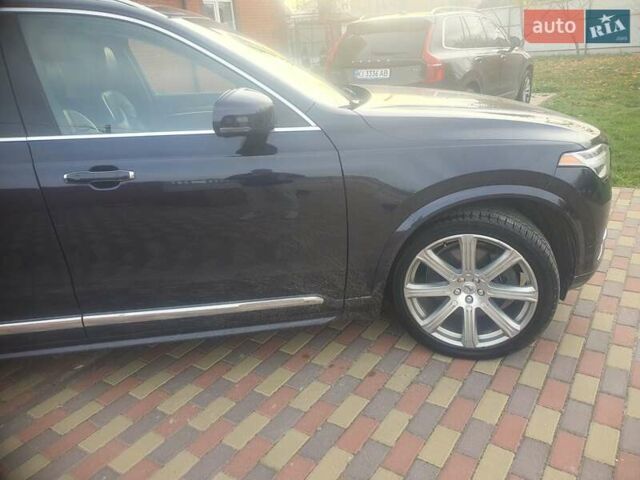 Синий Вольво ХС90, объемом двигателя 2 л и пробегом 240 тыс. км за 34000 $, фото 4 на Automoto.ua