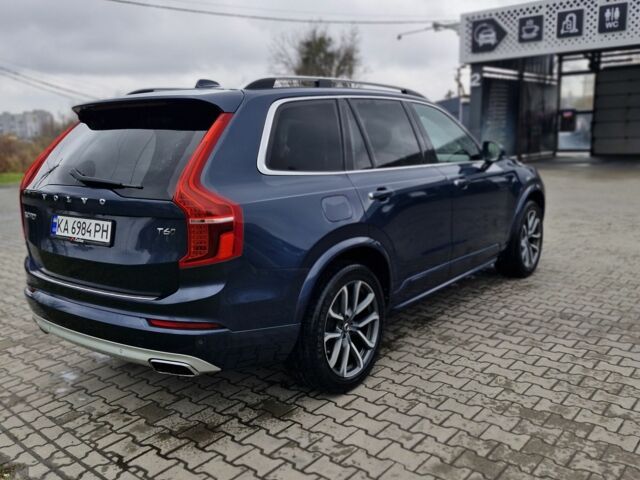 Синий Вольво ХС90, объемом двигателя 2 л и пробегом 180 тыс. км за 29500 $, фото 3 на Automoto.ua