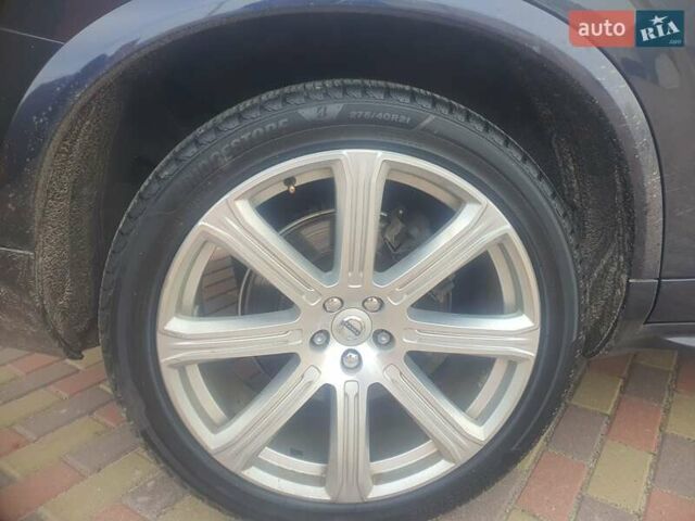 Синий Вольво ХС90, объемом двигателя 2 л и пробегом 240 тыс. км за 34000 $, фото 5 на Automoto.ua