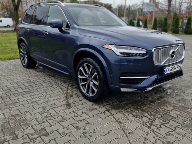 Синий Вольво ХС90, объемом двигателя 2 л и пробегом 180 тыс. км за 29500 $, фото 1 на Automoto.ua