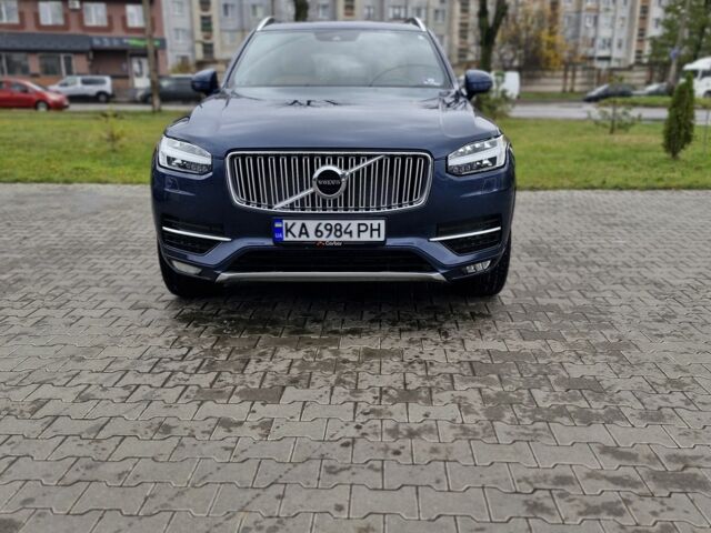 Синий Вольво ХС90, объемом двигателя 2 л и пробегом 180 тыс. км за 29500 $, фото 2 на Automoto.ua