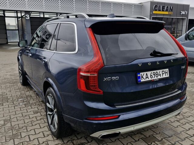 Синий Вольво ХС90, объемом двигателя 2 л и пробегом 180 тыс. км за 29500 $, фото 5 на Automoto.ua