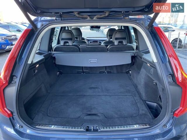 Синій Вольво ХС90, об'ємом двигуна 1.97 л та пробігом 116 тис. км за 32870 $, фото 10 на Automoto.ua