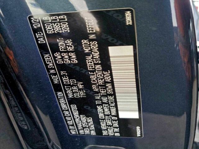 Синій Вольво ХС90, об'ємом двигуна 2 л та пробігом 105 тис. км за 12900 $, фото 12 на Automoto.ua