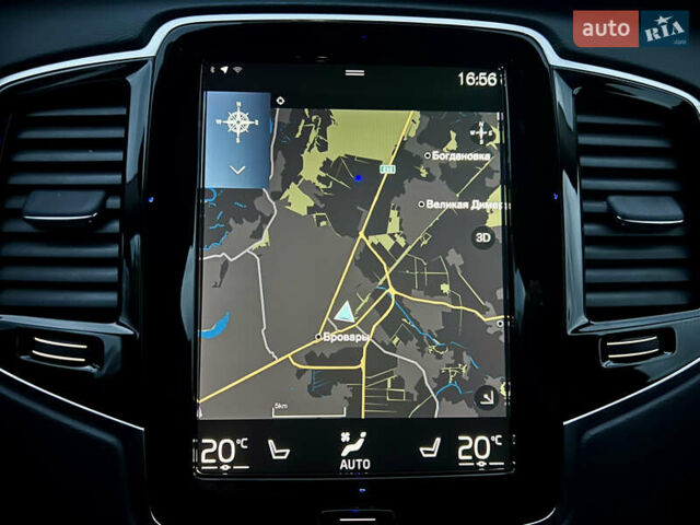 Синий Вольво ХС90, объемом двигателя 2 л и пробегом 69 тыс. км за 46900 $, фото 60 на Automoto.ua