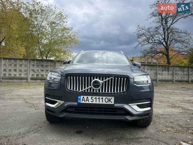 Вольво ХС90 2021 в Киеве на Automoto.ua Синий Вольво ХС90, объемом двигателя 1.97 л и пробегом 57 тыс. км за 52000 $, фото 2 на Automoto.ua