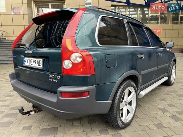 Зелений Вольво ХС90, об'ємом двигуна 2.4 л та пробігом 463 тис. км за 7900 $, фото 14 на Automoto.ua