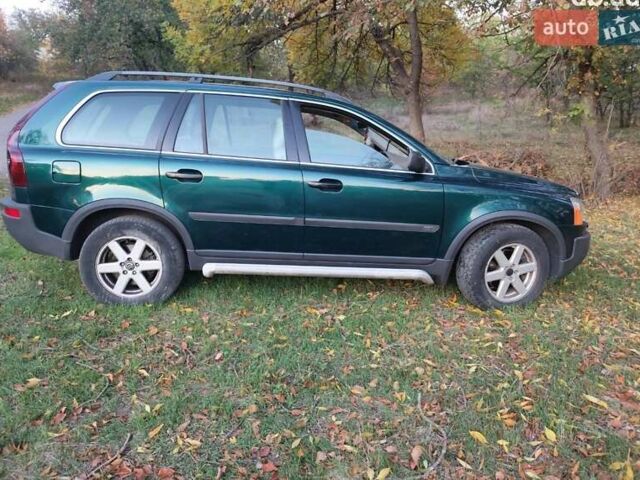 Зеленый Вольво ХС90, объемом двигателя 2.9 л и пробегом 338 тыс. км за 8000 $, фото 1 на Automoto.ua