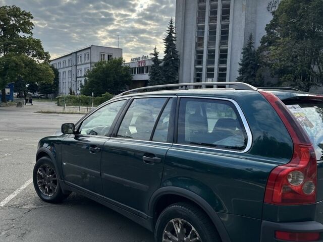 Зеленый Вольво ХС90, объемом двигателя 2.4 л и пробегом 318 тыс. км за 4900 $, фото 2 на Automoto.ua