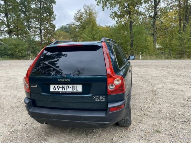 Вольво ХС90 2004 в Ровно на Automoto.ua Зеленый Вольво ХС90, объемом двигателя 2.4 л и пробегом 330 тыс. км за 4950 $, фото 6 на Automoto.ua