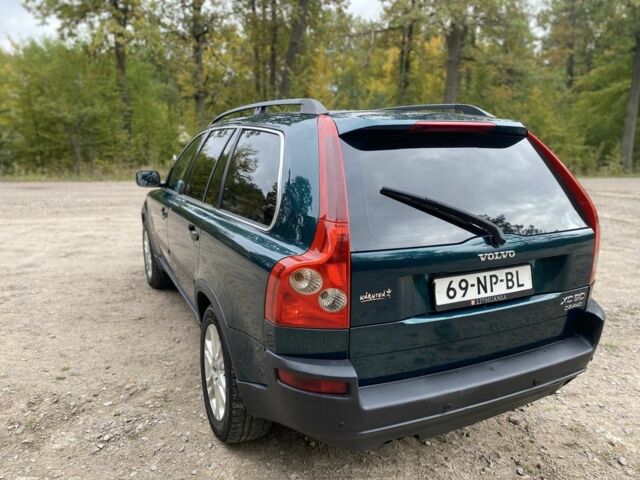 Вольво ХС90 2004 в Ровно на Automoto.ua Зеленый Вольво ХС90, объемом двигателя 2.4 л и пробегом 330 тыс. км за 4950 $, фото 7 на Automoto.ua
