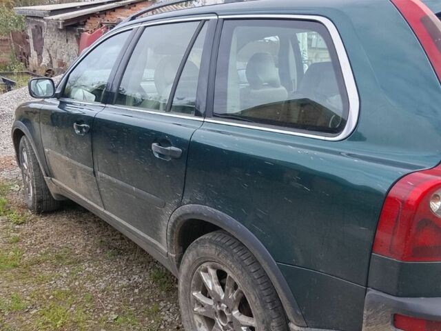 Зеленый Вольво ХС90, объемом двигателя 2.4 л и пробегом 300 тыс. км за 5000 $, фото 1 на Automoto.ua