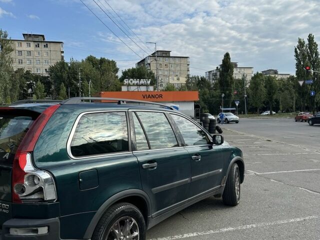Зеленый Вольво ХС90, объемом двигателя 2.4 л и пробегом 318 тыс. км за 4900 $, фото 4 на Automoto.ua