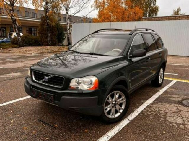 Зеленый Вольво ХС90, объемом двигателя 2.4 л и пробегом 300 тыс. км за 5700 $, фото 12 на Automoto.ua