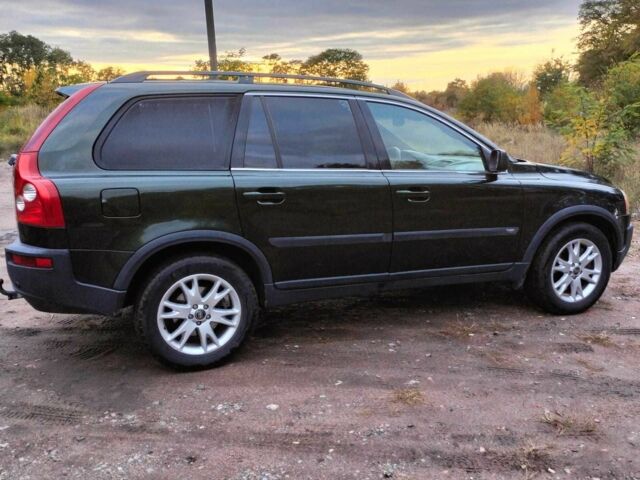 Зеленый Вольво ХС90, объемом двигателя 2.4 л и пробегом 400 тыс. км за 6200 $, фото 4 на Automoto.ua