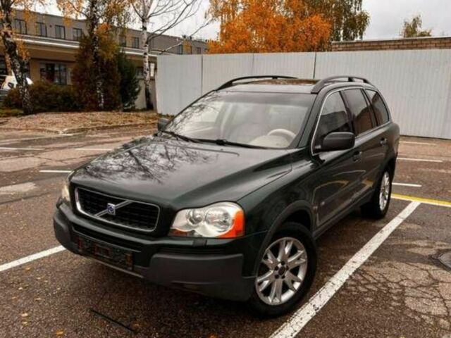 Зеленый Вольво ХС90, объемом двигателя 2.4 л и пробегом 300 тыс. км за 5700 $, фото 3 на Automoto.ua