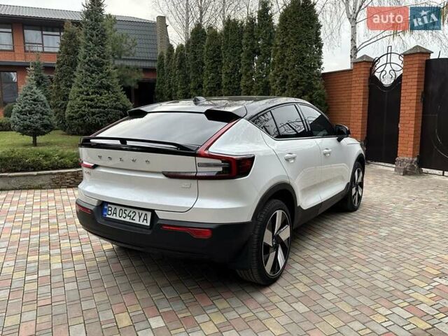 Білий Вольво C40 Recharge, об'ємом двигуна 0 л та пробігом 15 тис. км за 33500 $, фото 9 на Automoto.ua